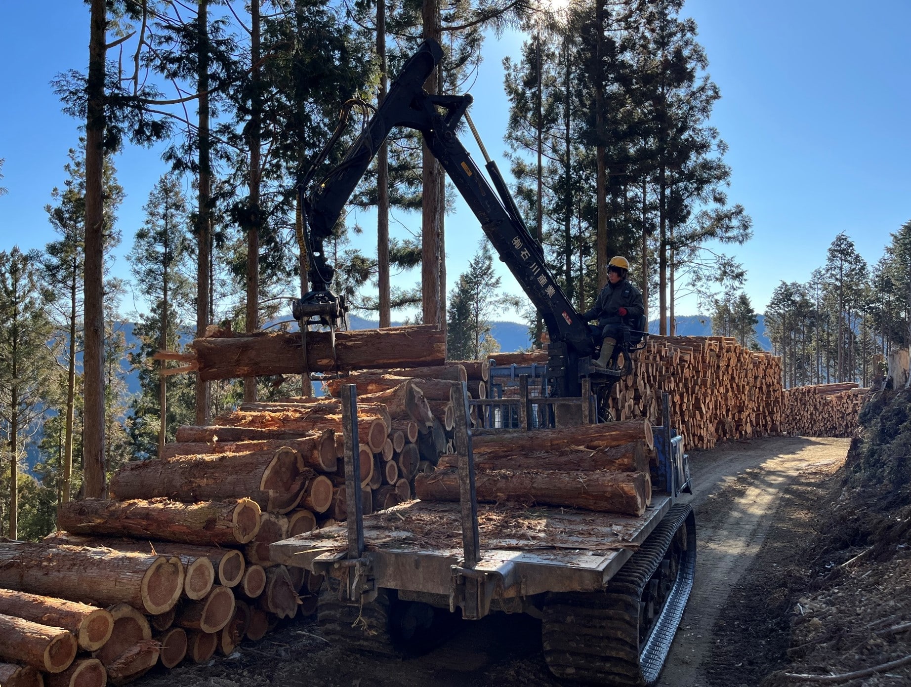 【現場技術者】【現場技術者】仲間と力を合わせ森を守る◆年間休日105日◆高知市内から通勤可◆直行直帰OKの林業ワーク